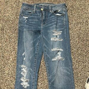 Light blue American eagle jeans